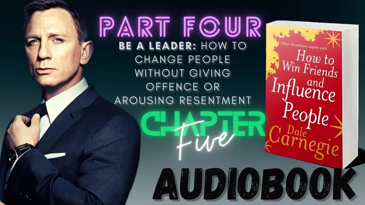 How To Win Friends And Influence People - Audiobook | Part 4: chapter 5 | Let The Other Person Save