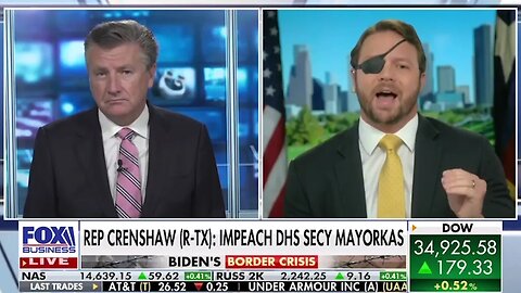 Dan Crenshaw Discusses Impeaching Sec Mayorkas', Border Security, and CRT in Schools on Fox Business