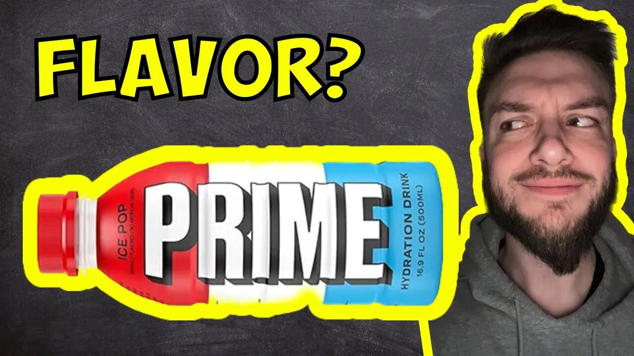 What Does PRIME ICE POP Taste Like?