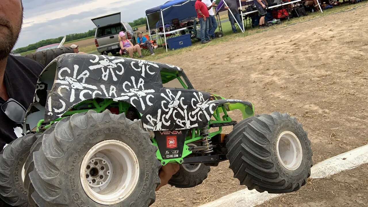 Monster truck racing