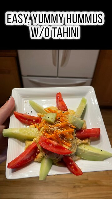 Easy, Yummy & Healthy Hummus Without Tahini