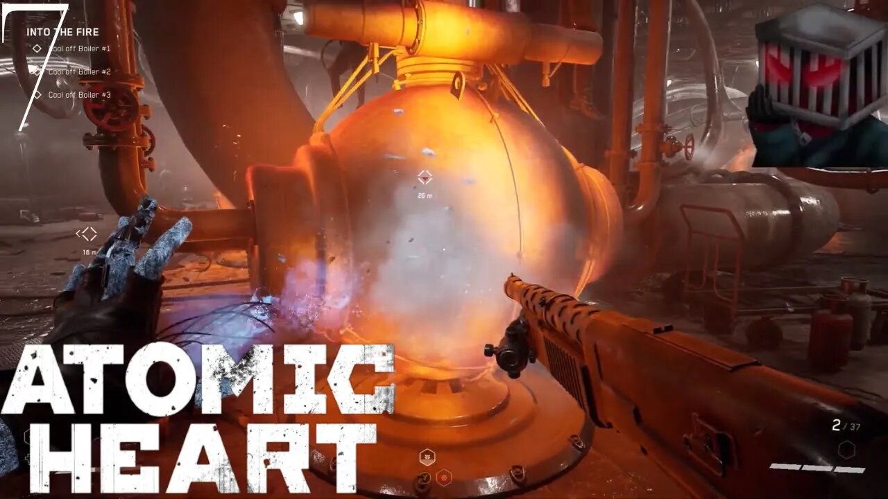 ATOMIC HEART Walkthrough Part 7 Cooling Down Boilers with Puzzles