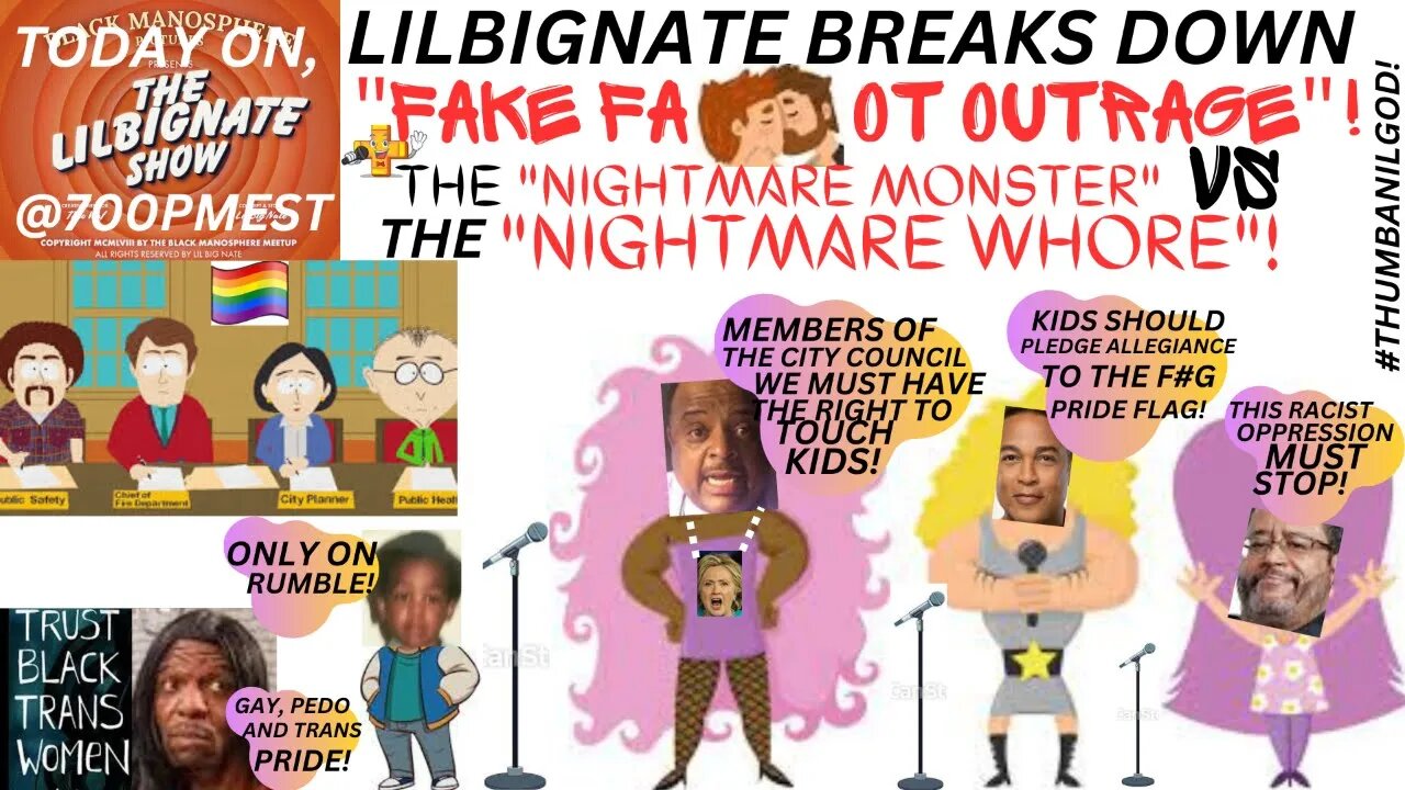 LILBIGNATE BREAKS DOWN "FAKE FANUKE OUTRAGE"! + THE "NIGHTMARE MONSTER" VS THE "NIGHTMARE WH0RE"!