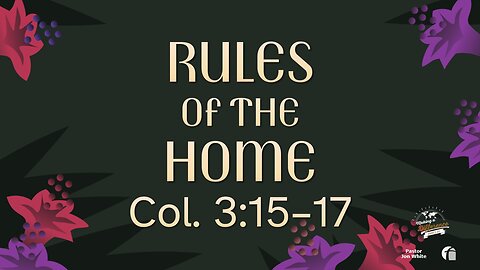 Rules of the Home