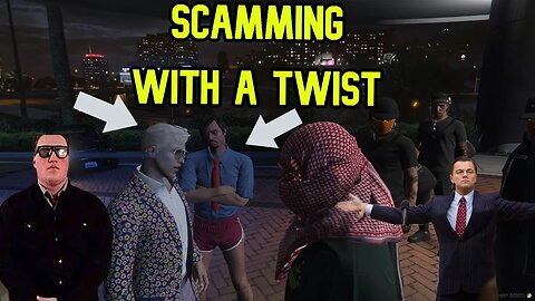 SCAMMING PEOPLE AT THE CASINO IN GTA 5 RP!