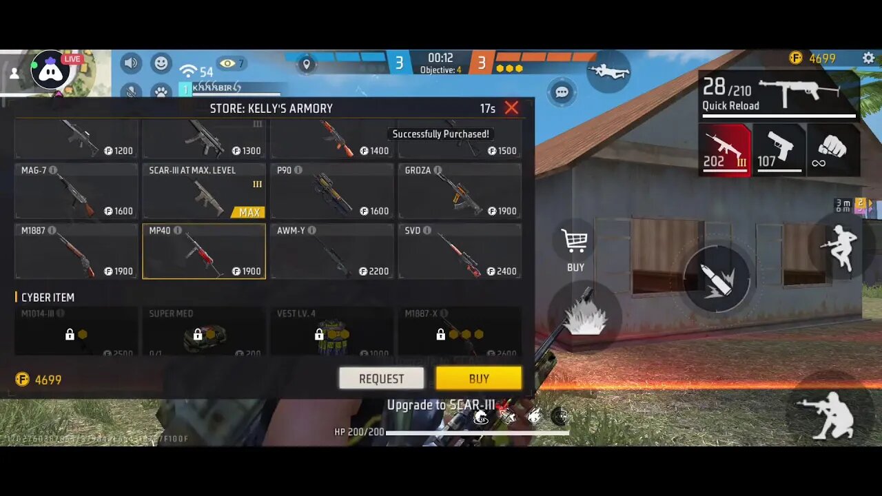 Hindi Garena Free Fire : 👍 Good stream | Playing Solo | Streaming with Turnip