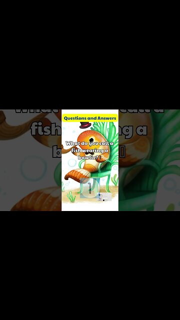 Fish wearing a bowtie