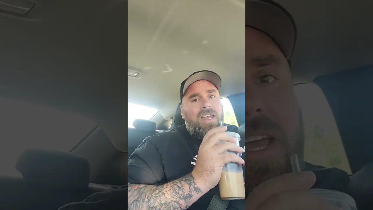 You may have a fast car but you're at a coffee.