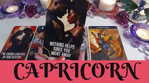 CAPRICORN♑💖NO CONTACT📞BREAKING THE SILENCE🪄THEY'VE MADE A MISTAKE💓🤯💖CAPRICORN LOVE TAROT💝