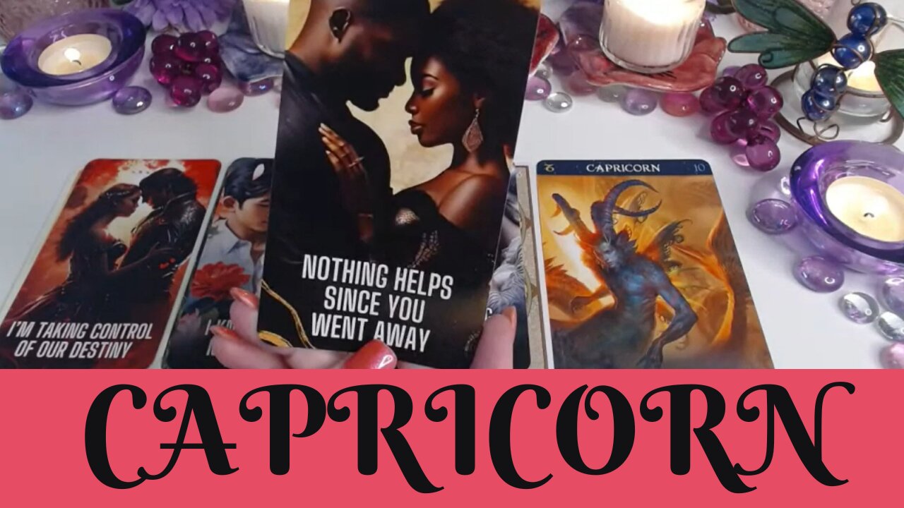CAPRICORN♑💖NO CONTACT📞BREAKING THE SILENCE🪄THEY'VE MADE A MISTAKE💓🤯💖CAPRICORN LOVE TAROT💝