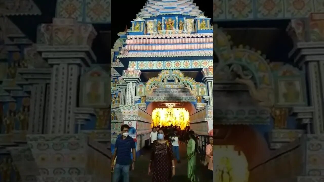 Durga Puja pandal Kolkata 2022.