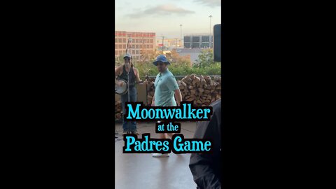 Moonwalker at the Padres Game