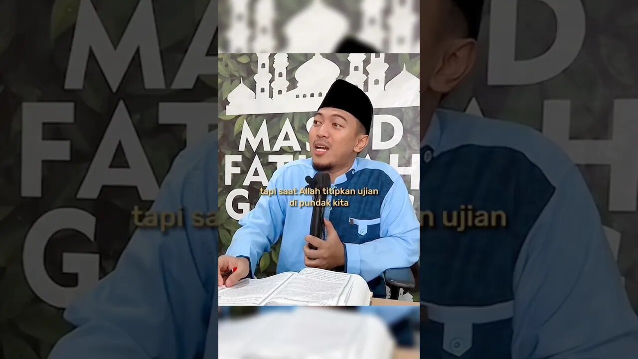 Ketika kita sedang di Uji oleh Allah - Ustdaz Irfan Rizki Haas #fyp #tausiyah #musibah