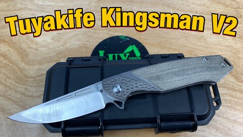 Tuyaknife Kingsman V2 / includes disassembly / smooth action and great design !