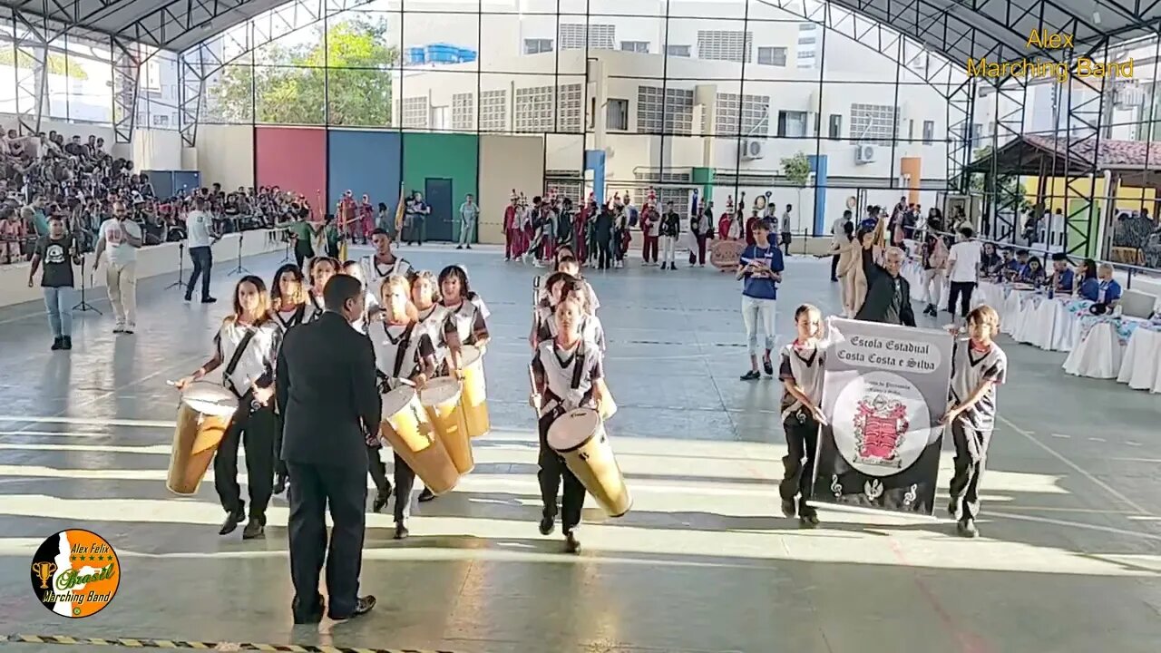 BANDA DE PERCUSSÃO COSTA E SILVA 2022 NA II COPA RECIFE DE BANDAS ESCOLARES 2022