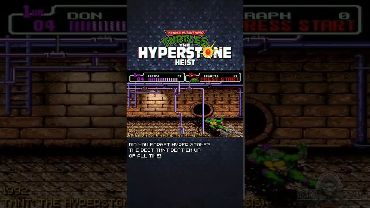 TMNT hyper stone heist was highly underrated. #sega