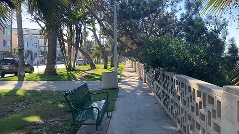 Santa Monica walking meditation