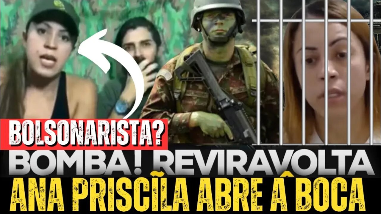 ALERTA ‼️Ana Priscila abre a boca mas ela é Bolsonarista ou infiltrada?