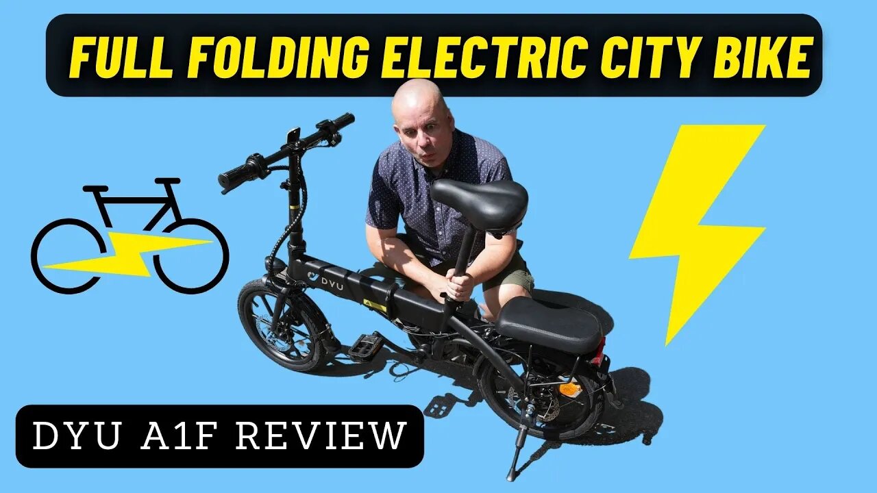 DYU A1F Folding Electric City Bike | DYU E-BIKE REVIEW