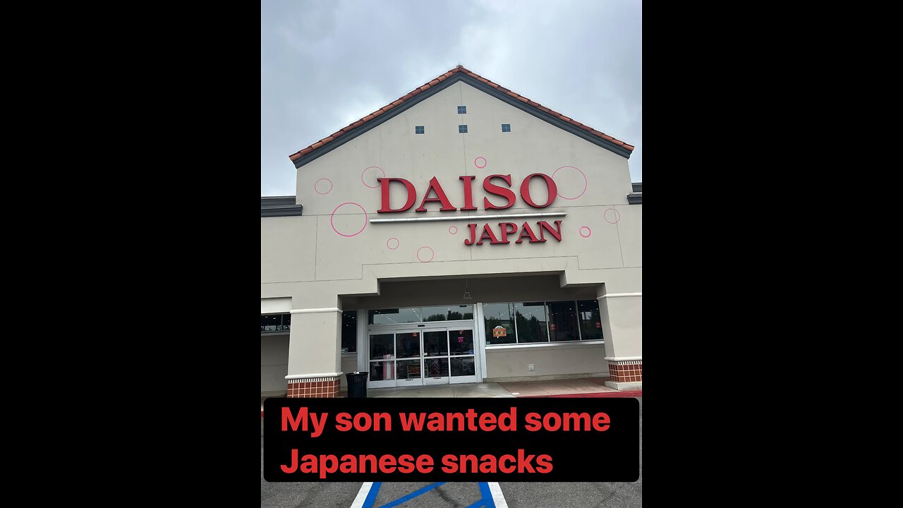 DAISO JAPAN (Japanese snacks for my son)