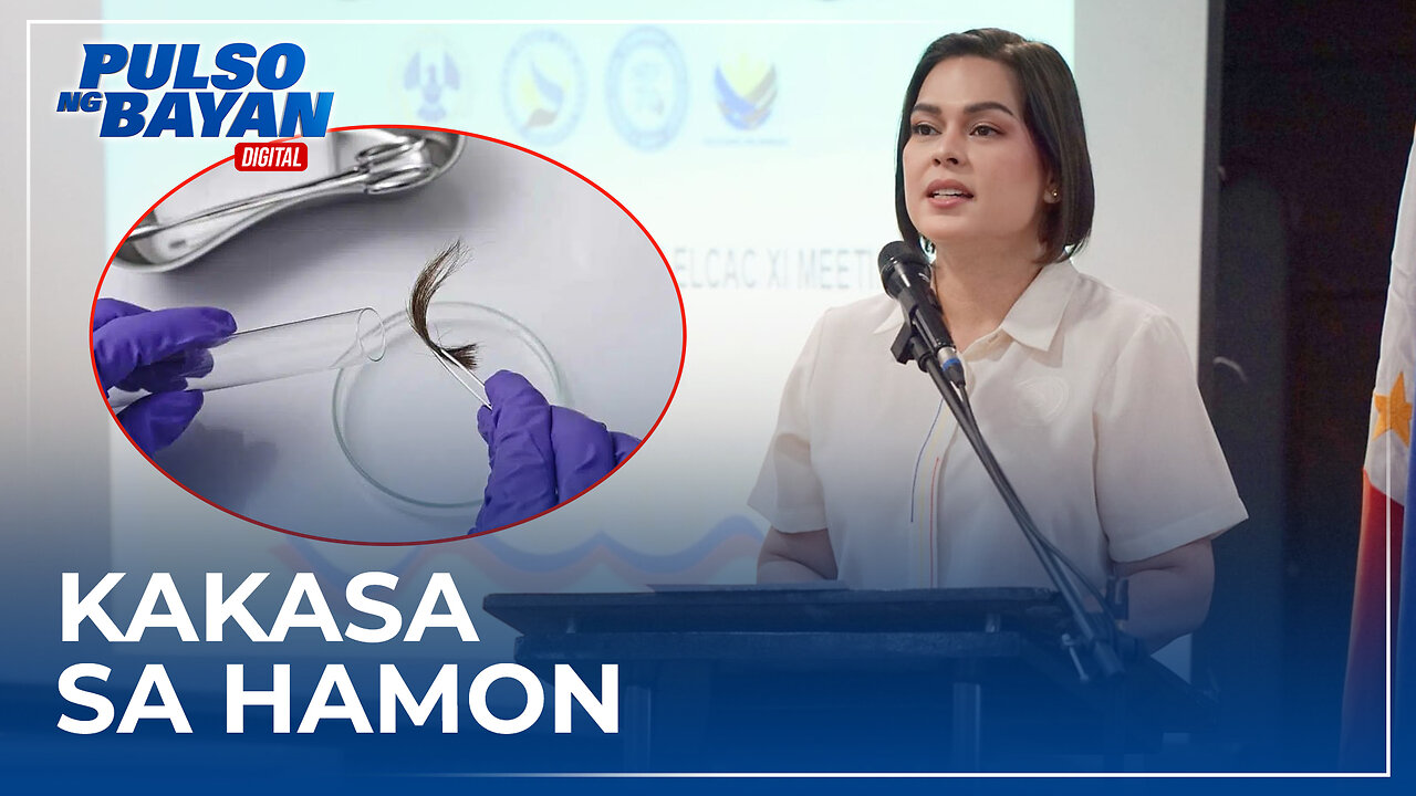 VP Sara, kakasa sa hamong sumailalim sa hair follicle drug test