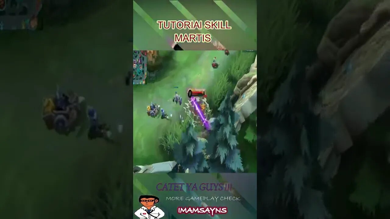 TUTORIAL SKILL MARTIS #shorts #mobilelegends #mlbb #gameplay #fyp #martis #combo #fighter #tutorial