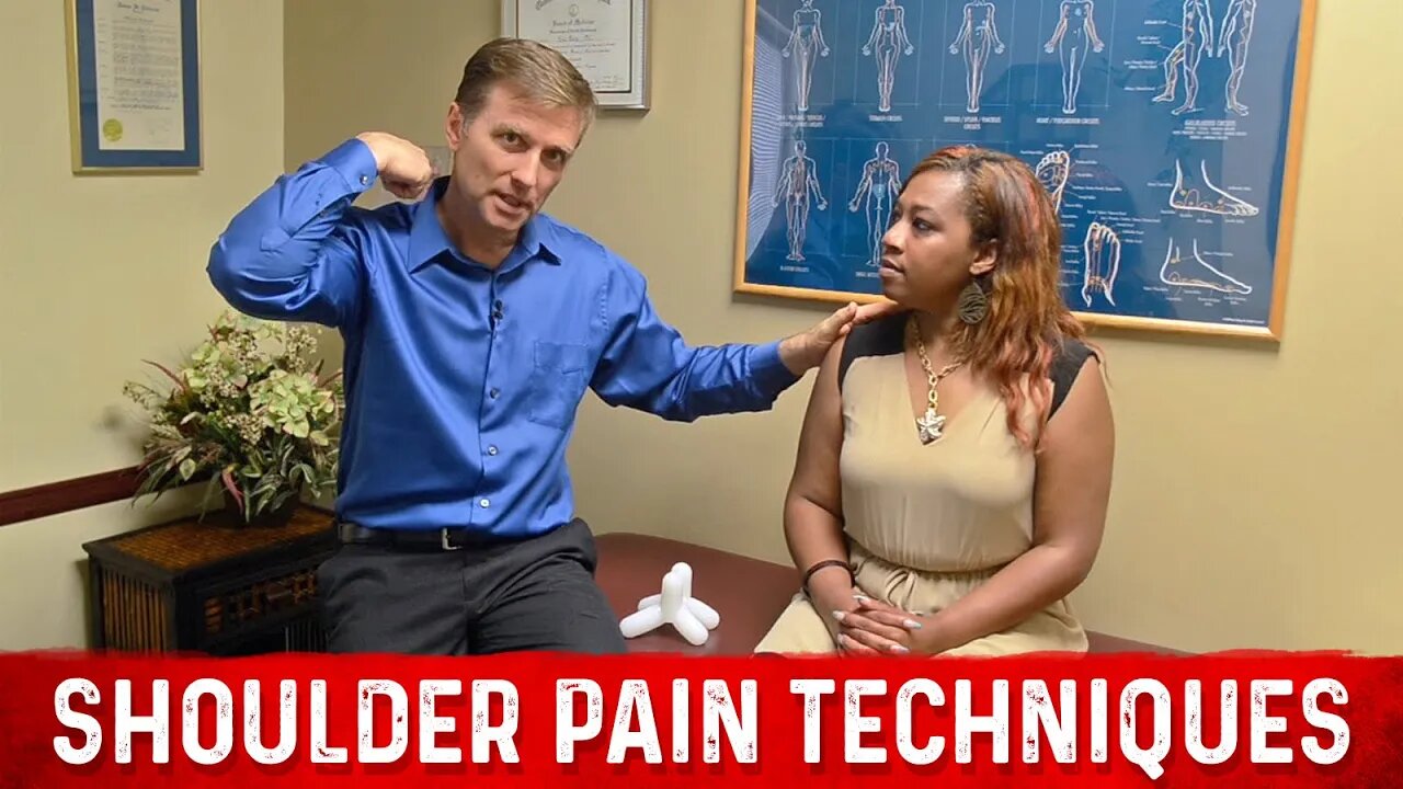 How to Fix Shoulder Pain – Techniques REVEALED! – Dr. Berg