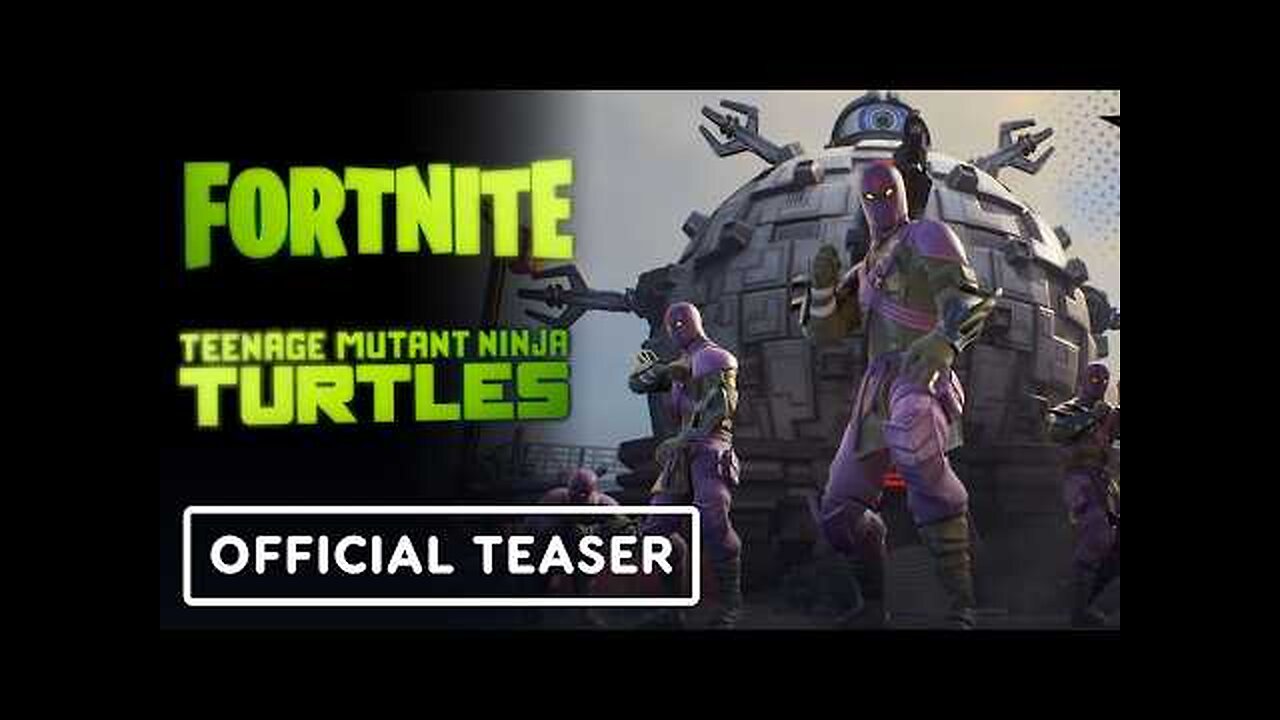 Fortnite X TMNT for Developers - Official Reveal Teaser Trailer | Unreal Fest 2024