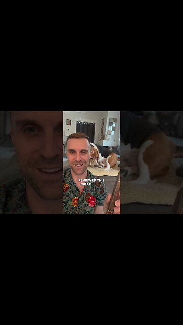 First LIVE Review Tonight @ 6PM PT #cigar #cigars #live #dog