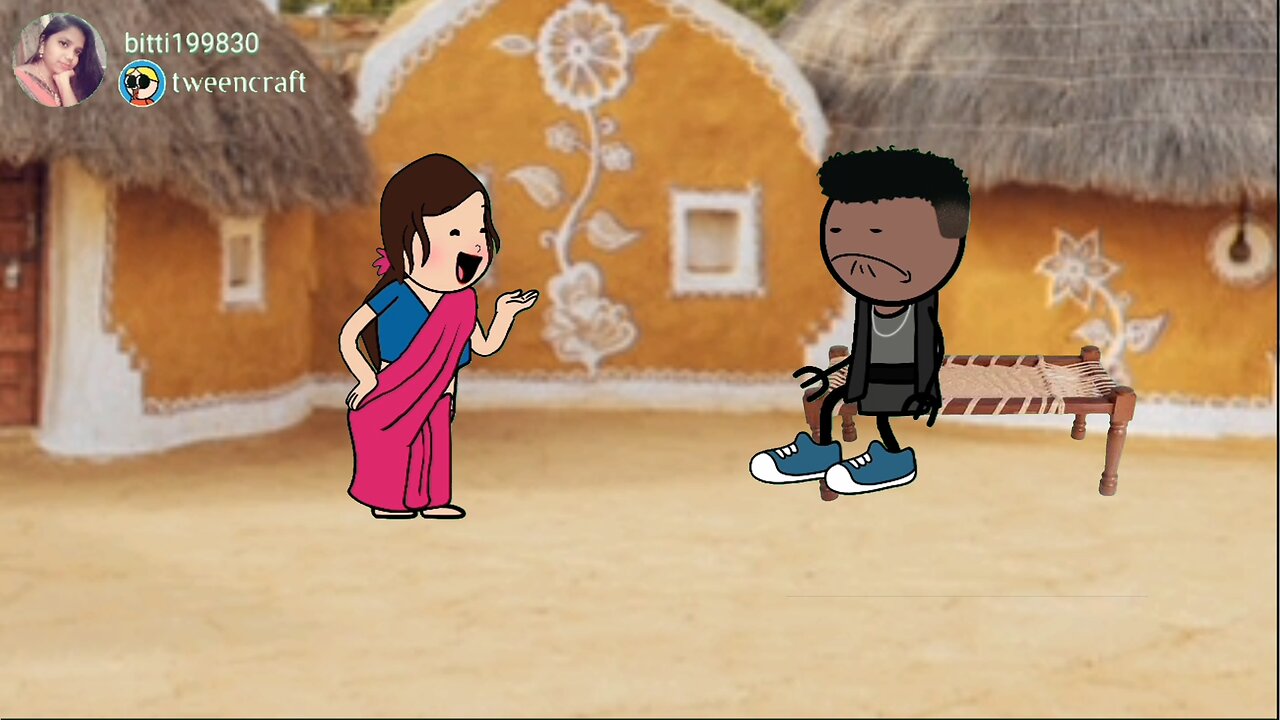 जीजा तू काला मैं गोरी घणी 😂