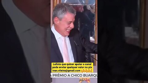 Chico Buarque recebe o prêmio Camões e chama Bolsonaro de aquele governo.