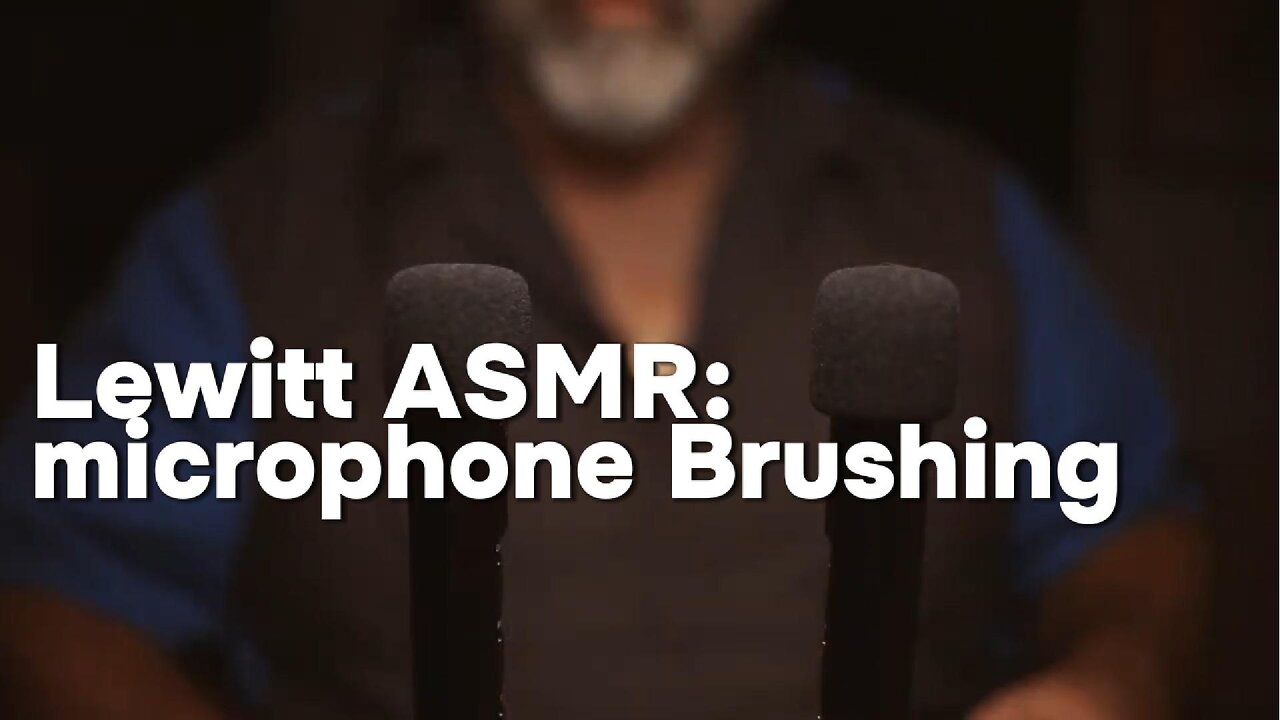 ASMR Microphone brushing