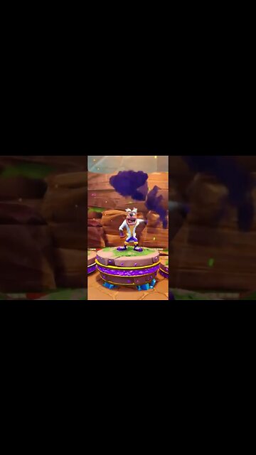 Mad Scientist Crash Victory Podium Animation - Crash Team Racing Nitro-Fueled