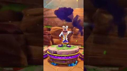 Mad Scientist Crash Victory Podium Animation - Crash Team Racing Nitro-Fueled