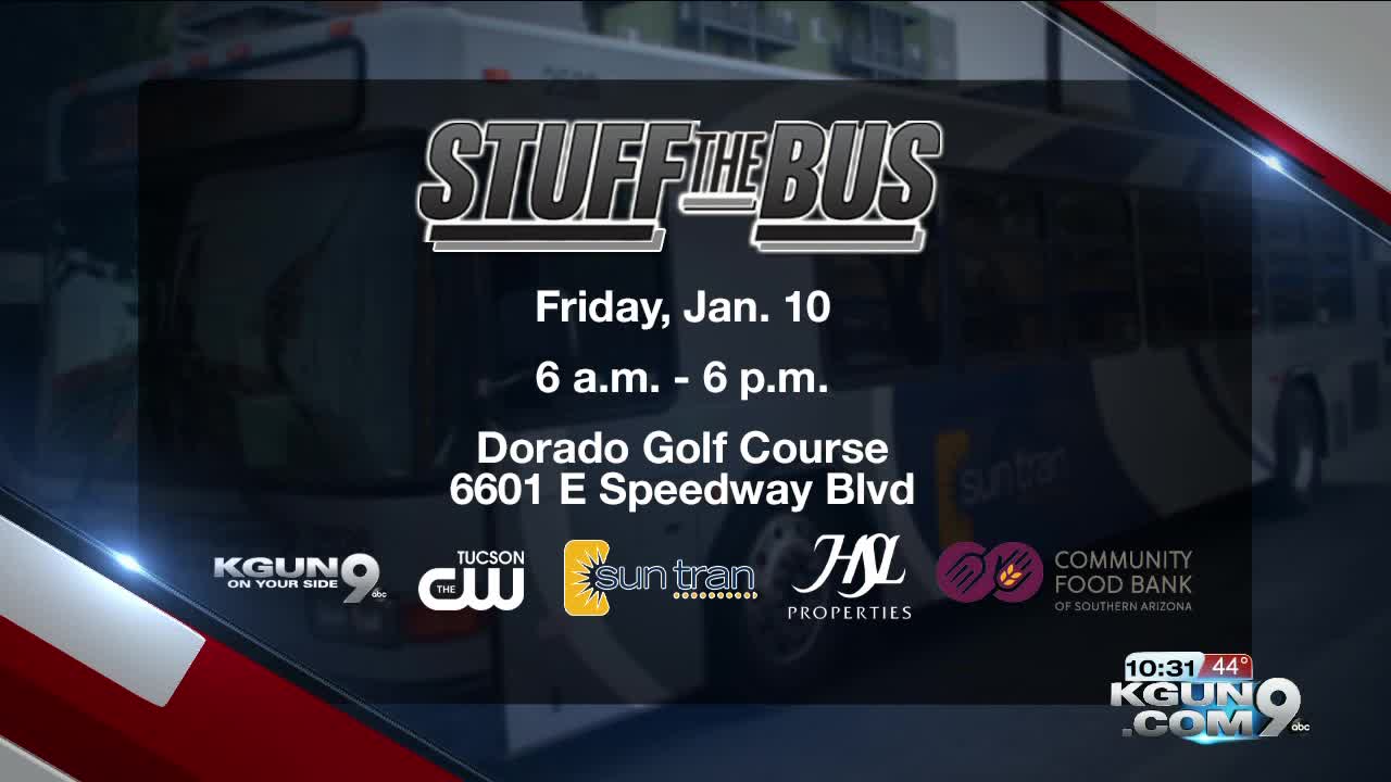 "Stuff-the-Bus" food drive taking place this Friday