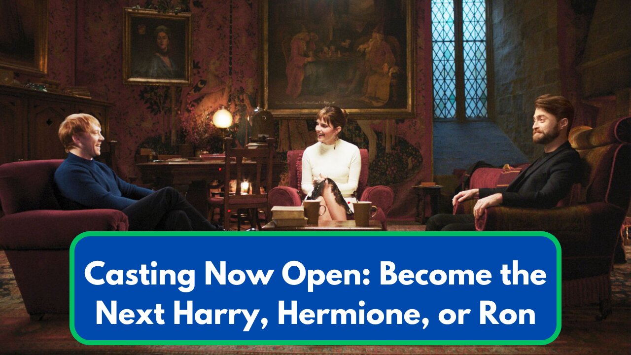 Casting Now Open! Be the Next Harry Potter, Hermione, or Ron in HBO’s New Reboot!