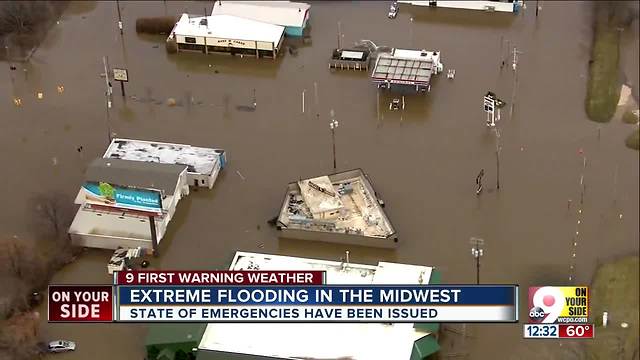 Extreme flooding in the Midwest