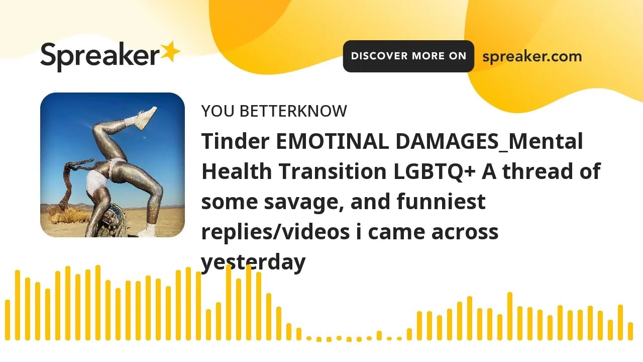 Tinder EMOTINAL DAMAGES_Mental Health Transition LGBTQ+ A thread of some savage, and funniest replie