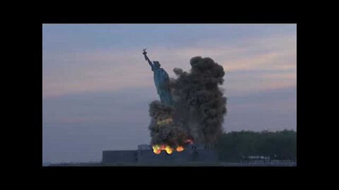 Statue Of Liberty Attacked 100% (in)REAL UFO CONFIRMED!!