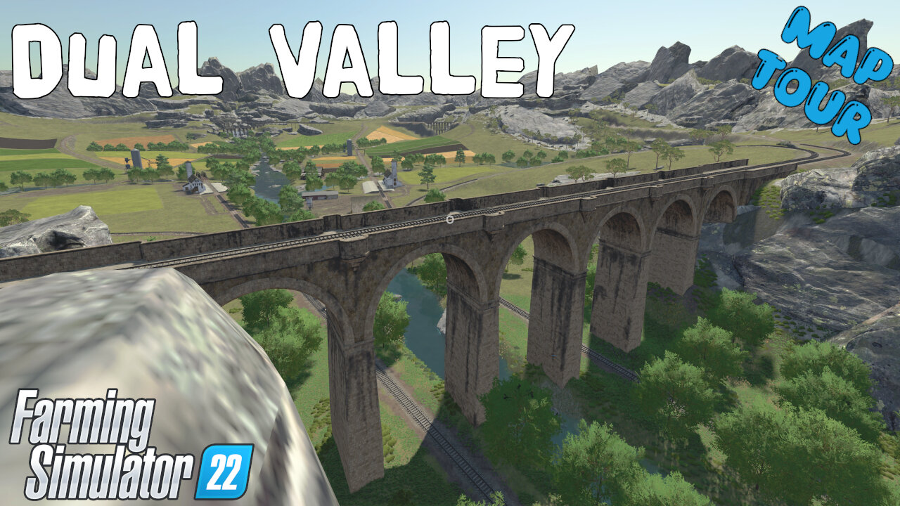 Map Tour | Dual Valley | Farming Simulator 22