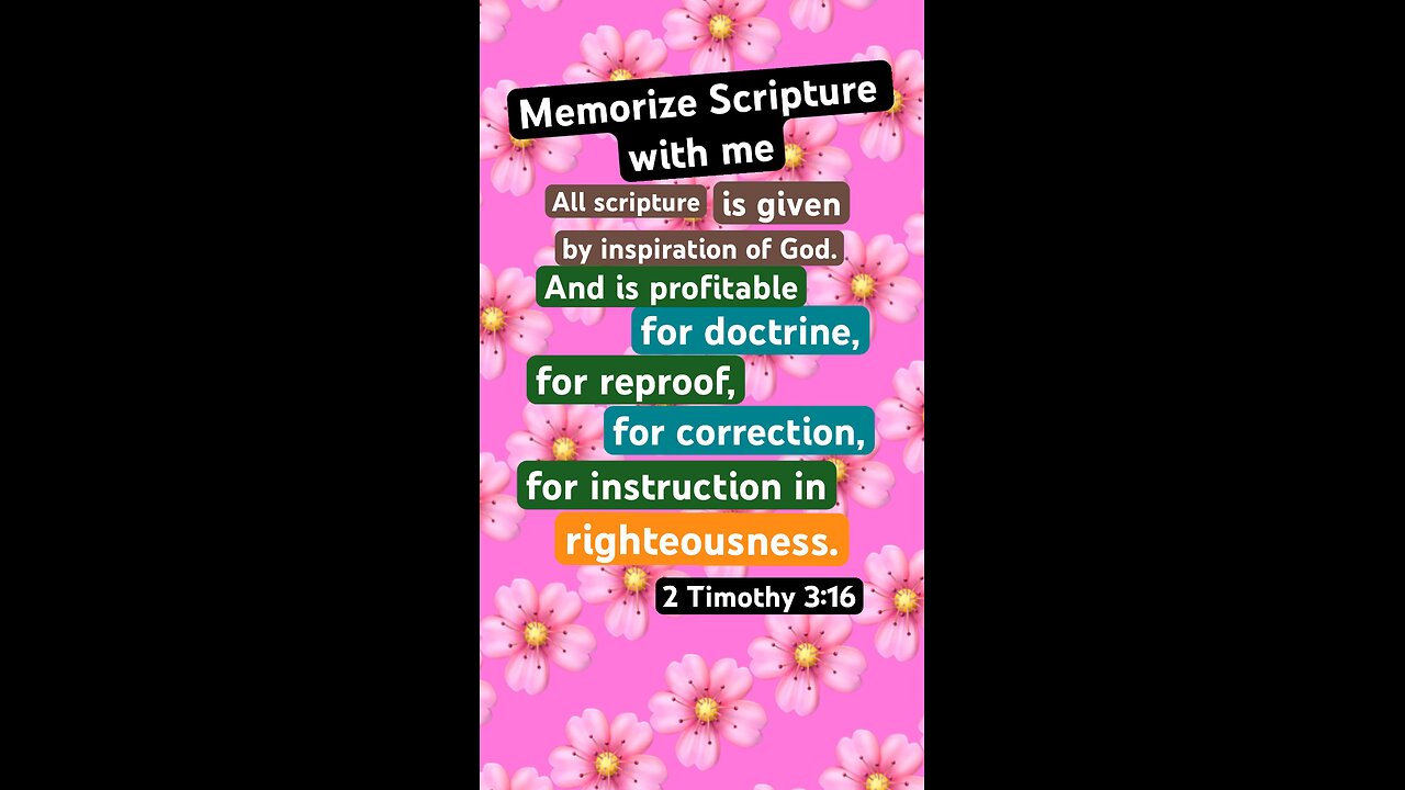 2 Timothy 3:16