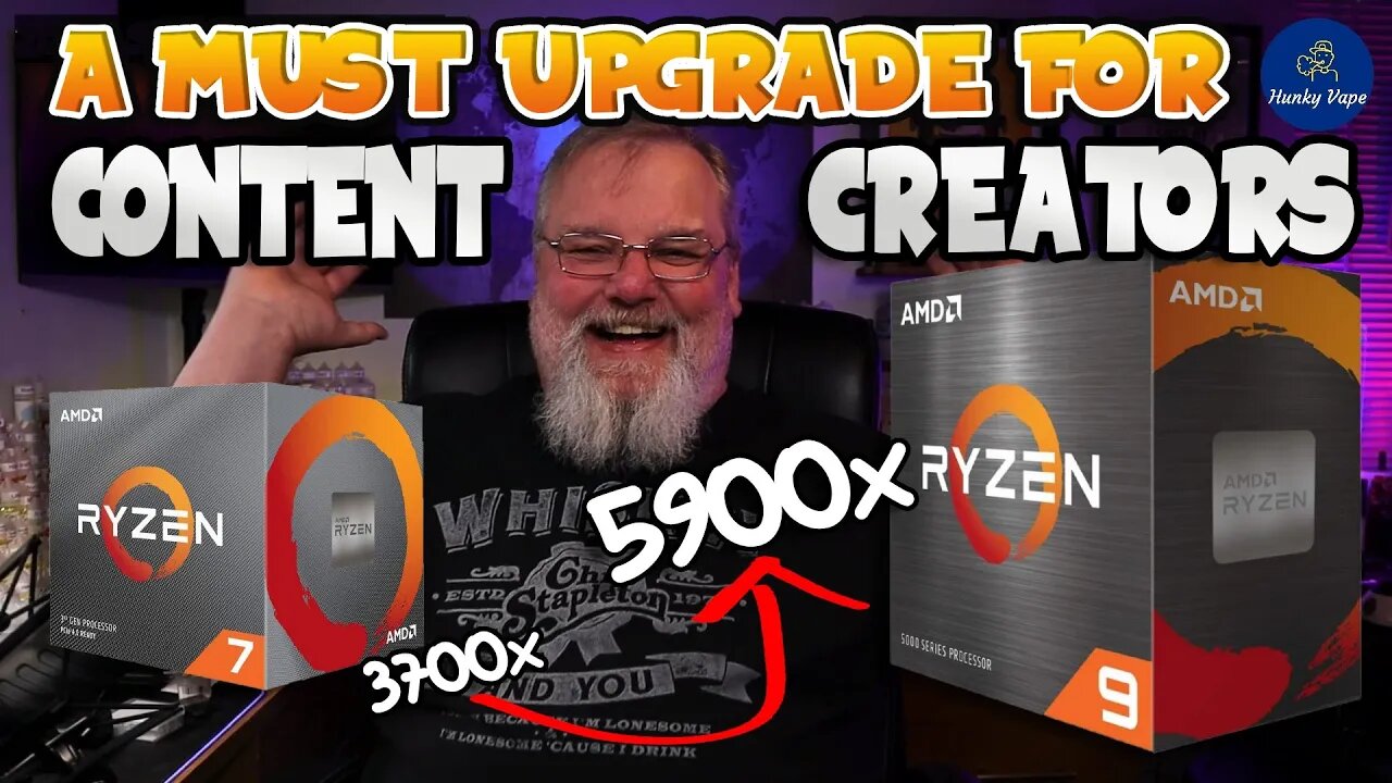 Content Creators MUST Upgrade Ryzen 7 3700x To Ryzen 9 5900x