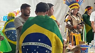 AGORA ÍNDIOS CHEGAM EM BRASÍLIA