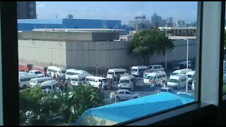 SOUTH AFRICA - Durban - Taxi protest in Durban (Video) (arY)