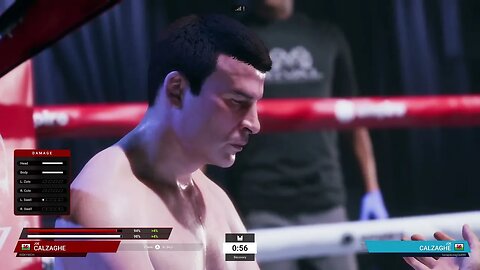 Undisputed Boxing Online Unranked Gameplay Joe Calzaghe vs Joe Calzaghe (New fighter)