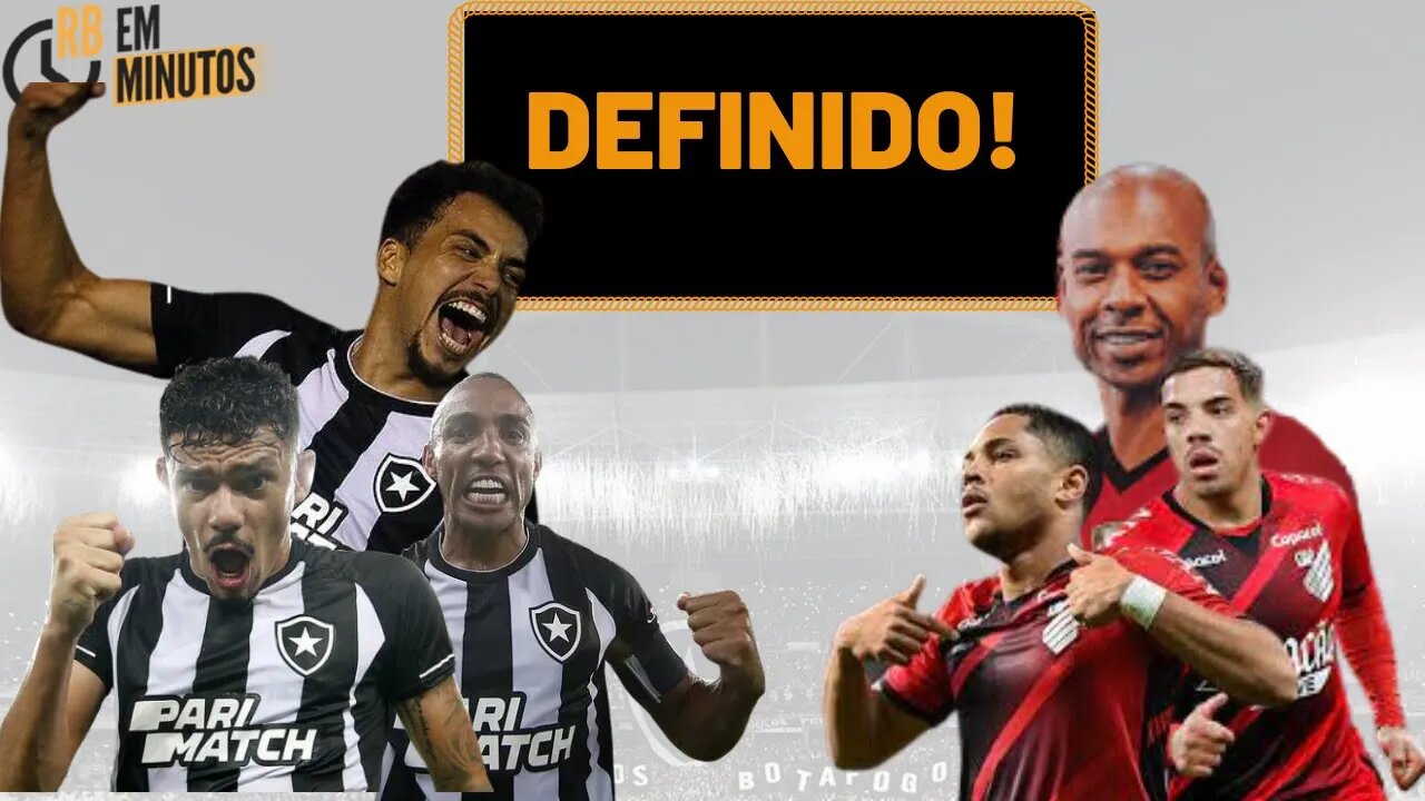 BOTAFOGO PEGA ATHLETICO PR NA COPA DO BRASIL | NOTÍCIAS DO FOGÃO!