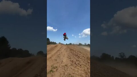 HUGE Pit Bike Jump #shorts