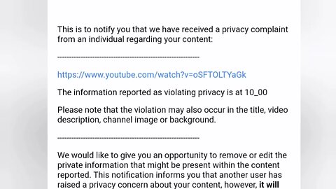 Privacy complaint 😂 Sue me you 🔔🔚