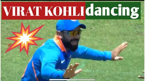 Dancing VIRAT KOHLI Infront of CROWD