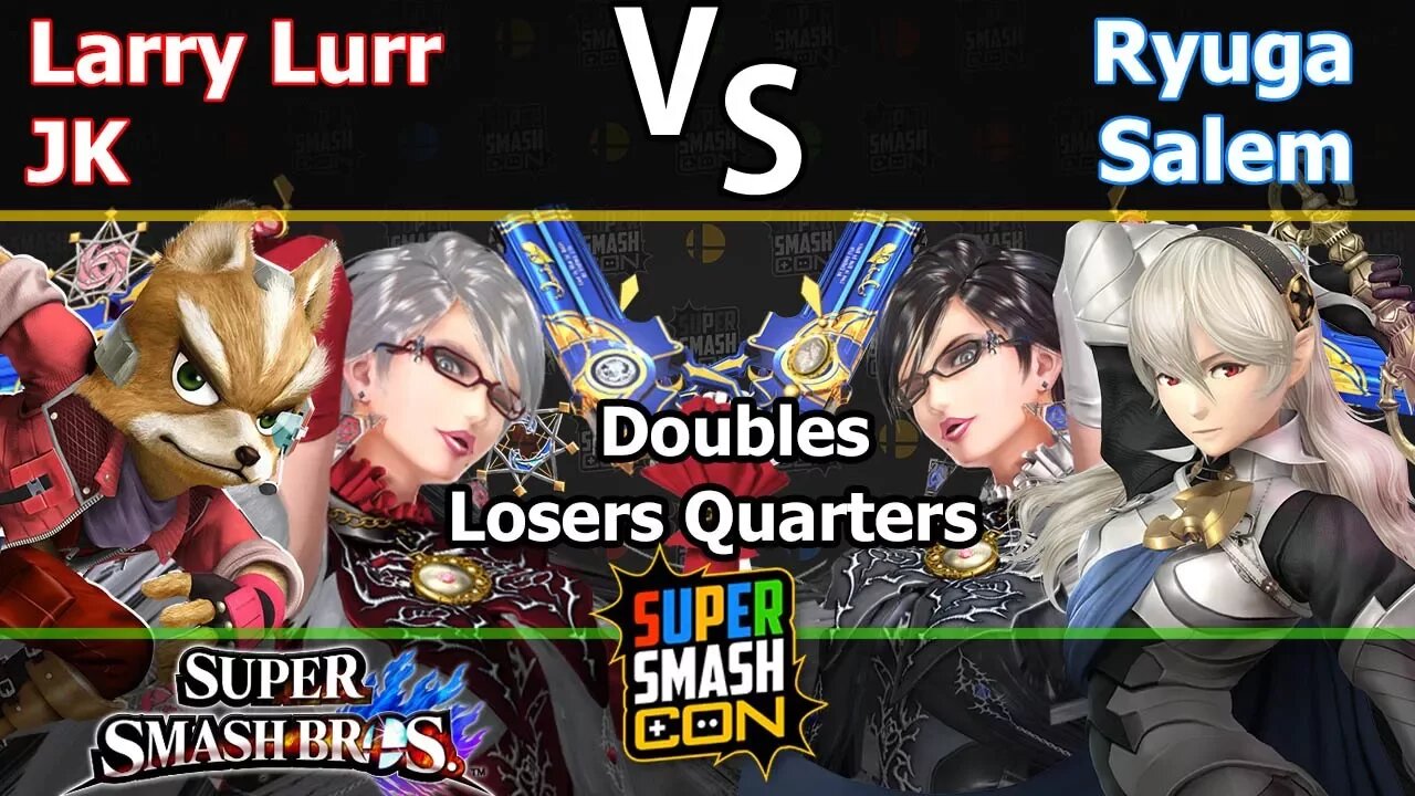 MSF|Larry Lurr & JK vs. MVG|Salem & Pulse|Ryuga - Wii U Doubles Losers Quarters - SSC2017